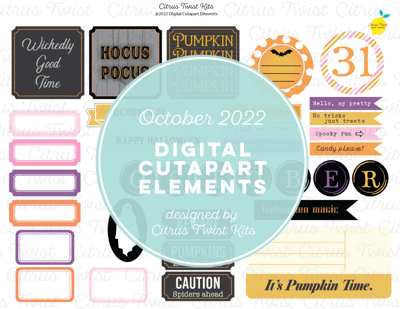Life Crafted - SPOOKY STORIES - Digital Elements - October 2022 ...
