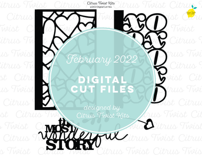 NEW! Digital Cut file - WONDERFUL STORY - February 2022