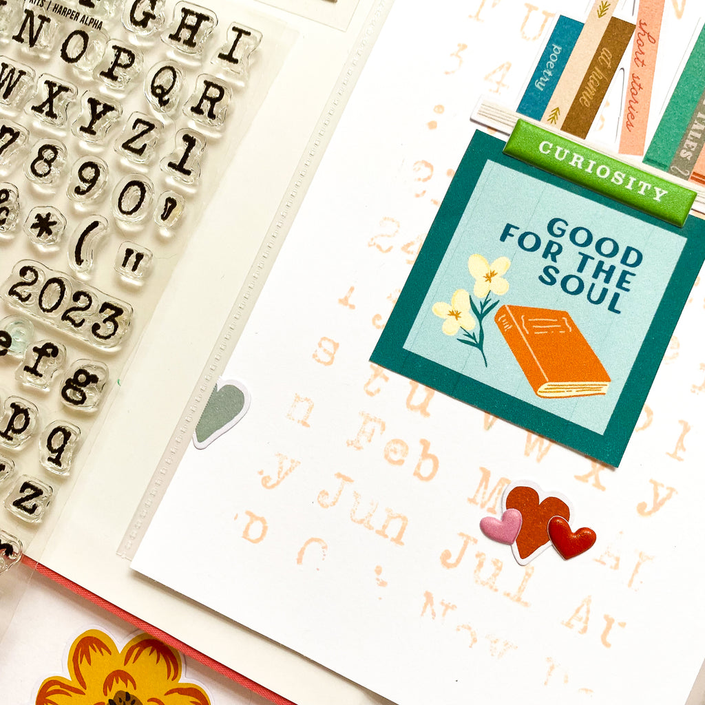 Citrus Twist 4 x 6 Typewriter Month & Number Stamp – Citrus Twist Kits