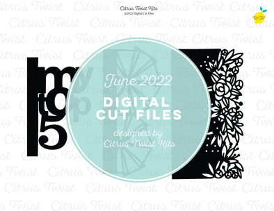 Digital Cut file - HALF SCREENS  - June 2022