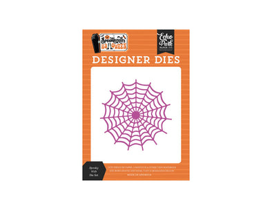 Echo Park SPOOKTACULAR HALLOWEEN Spider Web Designer Die