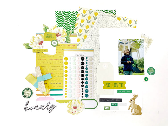 Citrus Twist FLEA MARKET FINDINGS 2 Life-Crafted Kit