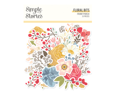 Simple Stories SIMPLE VINTAGE FRONT PORCH - FLORAL Bits