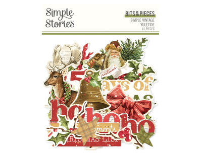 Simple Stories SIMPLE VINTAGE YULETIDE- Bits & Pieces