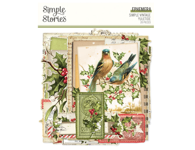 Simple Stories SIMPLE VINTAGE YULETIDE- Large Ephemera