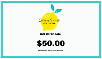 $50 Citrus Twist Gift Certificate