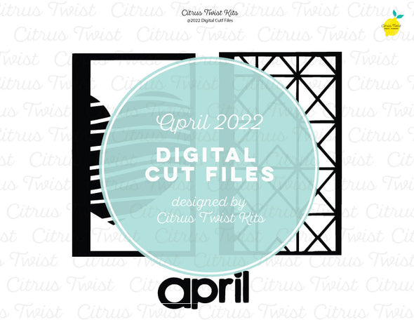 Digital Cut file - SIMPLE SCREENS  - April 2022