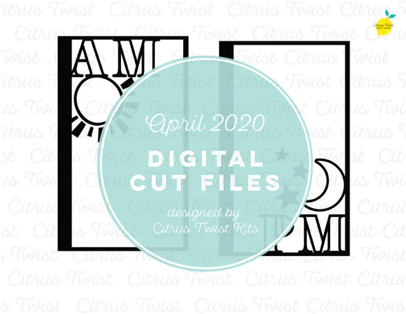 April 2020 - DAY SCREENS - Cut File