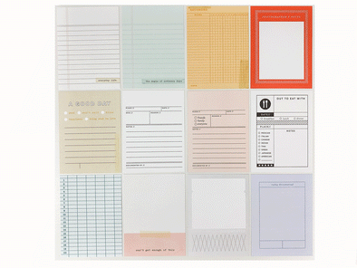 Citrus Twist 3"x4" EVERYDAY LIFE Double-sided Journaling Cards