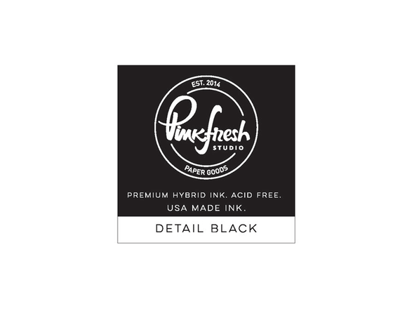 Pinkfresh DETAIL BLACK Hybrid Ink Cube
