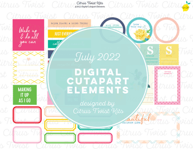 Life Crafted - FLEA MARKET FINDINGS 2 - Digital Elements - July 2022
