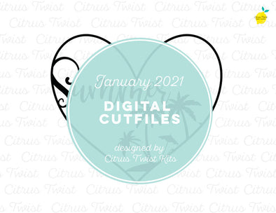 Digital Cut file - SUMMER - January 2021