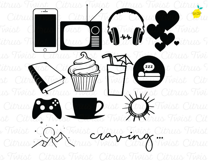 Cut file - CRAVING - June 2020 – Citrus Twist Kits