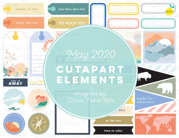 Printable - Cutapart Elements - May 2020