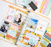 Citrus Twist - Life Crafted, Page Protector #6, 3-Pocket, 2 Instax-Sized