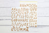 Citrus Twist Copper-Gold Glitter Foam Alphabet Stickers