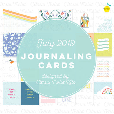 Life Crafted "Best of This Life" Journaling Cards - July 2019