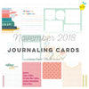Sunshine On My Mind Journaling Cards - November 2018