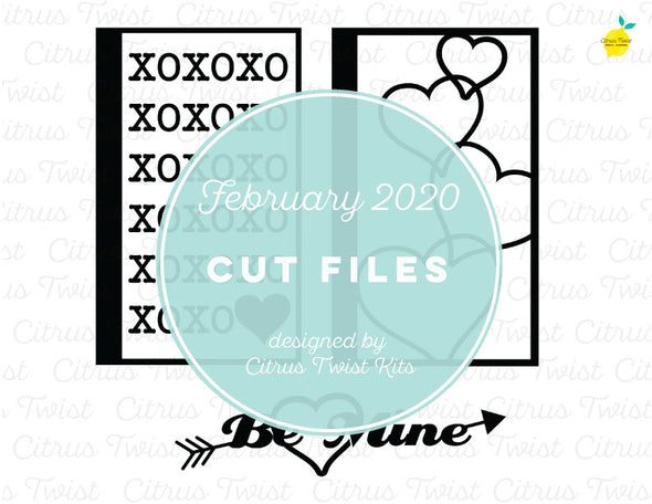 Cut file - BE MINE - February 2020