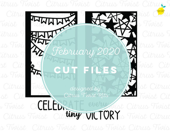 Cut file - CELEBRATE - February 2020
