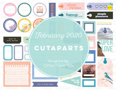 Printable POSSIBILITIES Cutaparts - February 2020