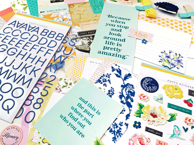 Citrus Twist FLEA MARKET FINDINGS 2 Life-Crafted Kit