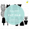 Cut file - Summer Icons - July 2019