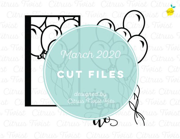 March 2020 - WISH DREAM DO - Cut File