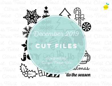 Cut file - Christmas Basics - December 2019