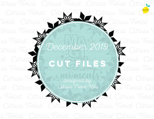 Cut file - Magical Moments - December 2019