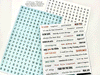 Citrus Twist Life-Crafted White/Blue Alphabet Stickers