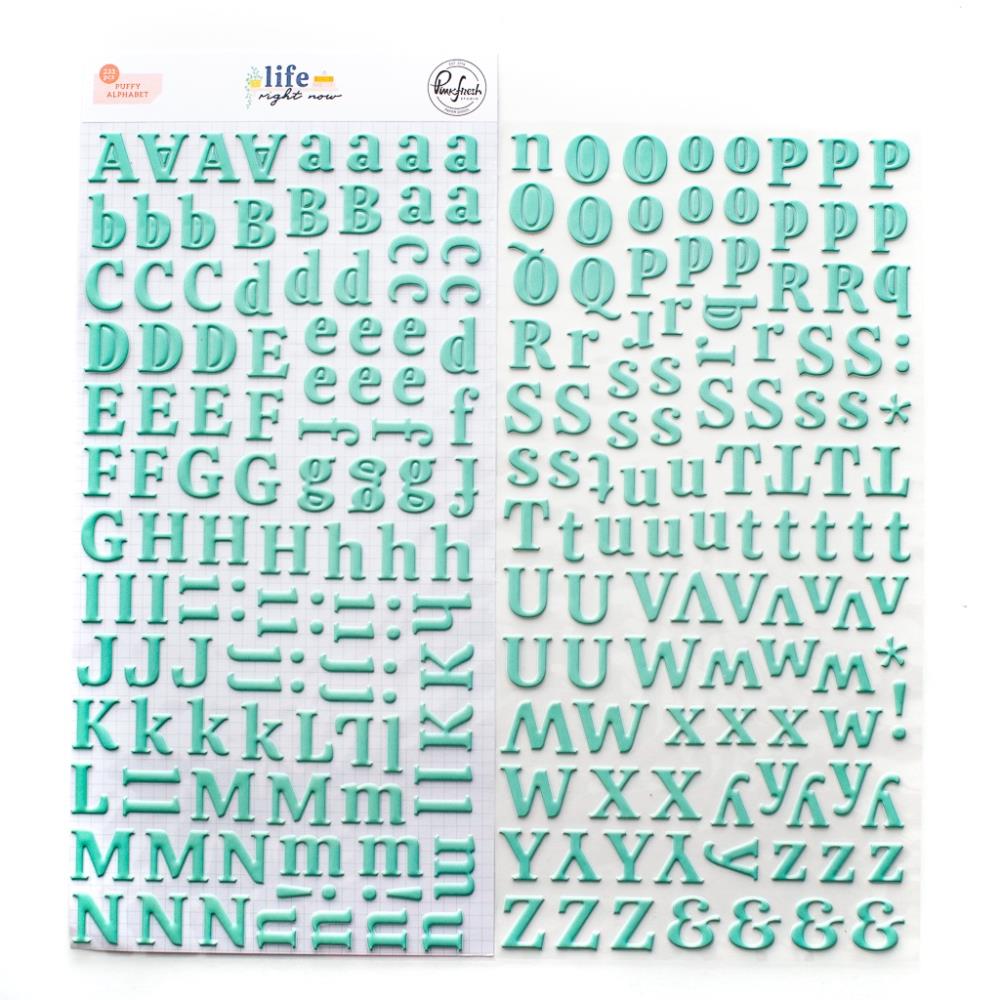 Large Notebook Puffy Alphabet Stickers